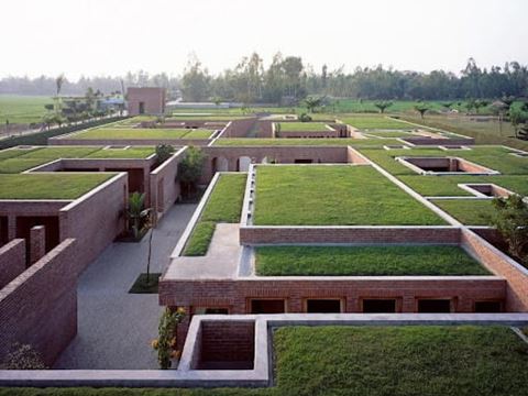 Kashef Chowdhury designed the Friendship Centre in Gaibandha, Bangladesh, a rural training center inspired by one of the country’s oldest urban archeological sites.